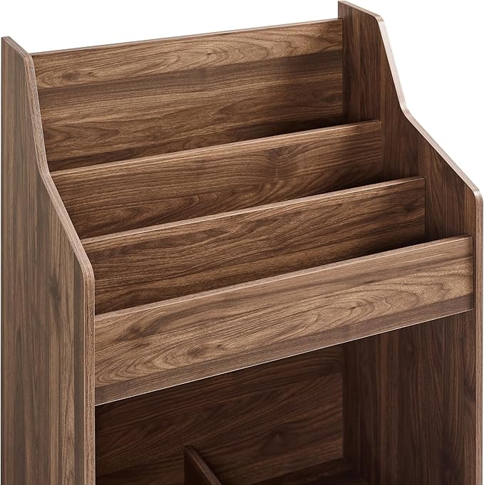 Crosley Furniture Liam Vinyl Record Storage Stand, Tiered Storage Shelves - Image 9