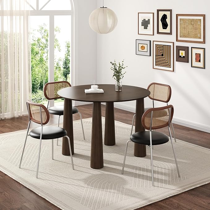 Casaphoria 45" Round Dining Table, Kitchen Table - Image 4