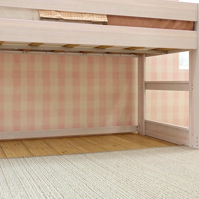 Max & Lily Modern Farmhouse Low Loft Bed, Twin Bed Frame - Image 5