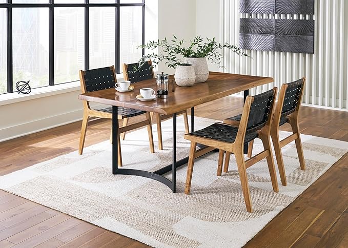Signature Design by Ashley Fortmaine Contemporary Dining Table - Image 12