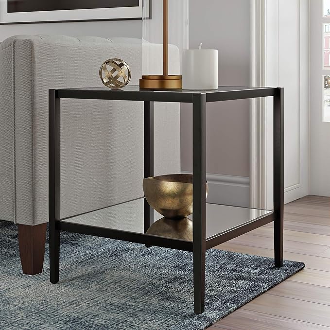 Henn&Hart 20" Wide Square Side Table - Image 2