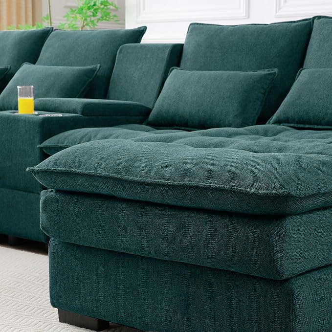 KEIKI 130" U-Shaped 6 seat Sofa - Image 4