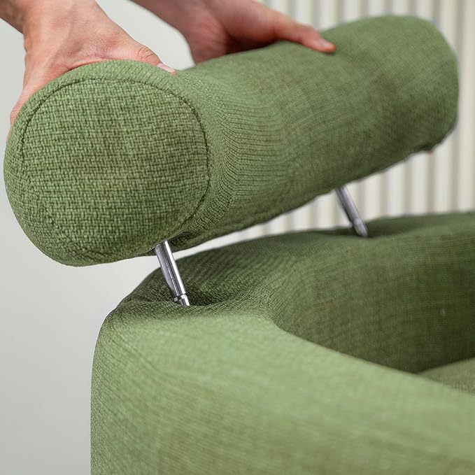 51.2'' Oversized Barrel Armchair - Image 5