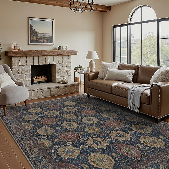 8X10 Area Rugs Machine Washable Rugs - Image 2
