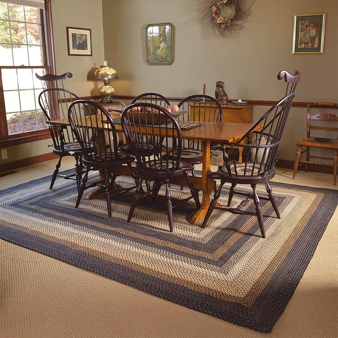 Homespice Kilimanjaro Premium Jute Braided Area Rug, Reversible, Natural Jute - Image 10