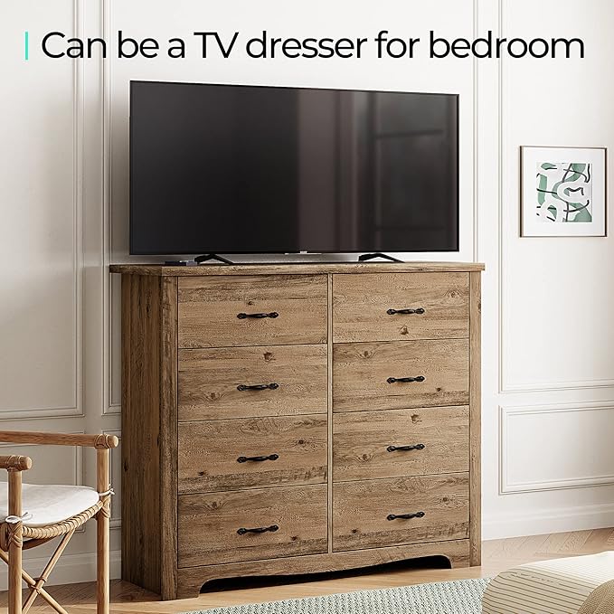 LINSY HOME 8-Drawer Dresser - Image 6