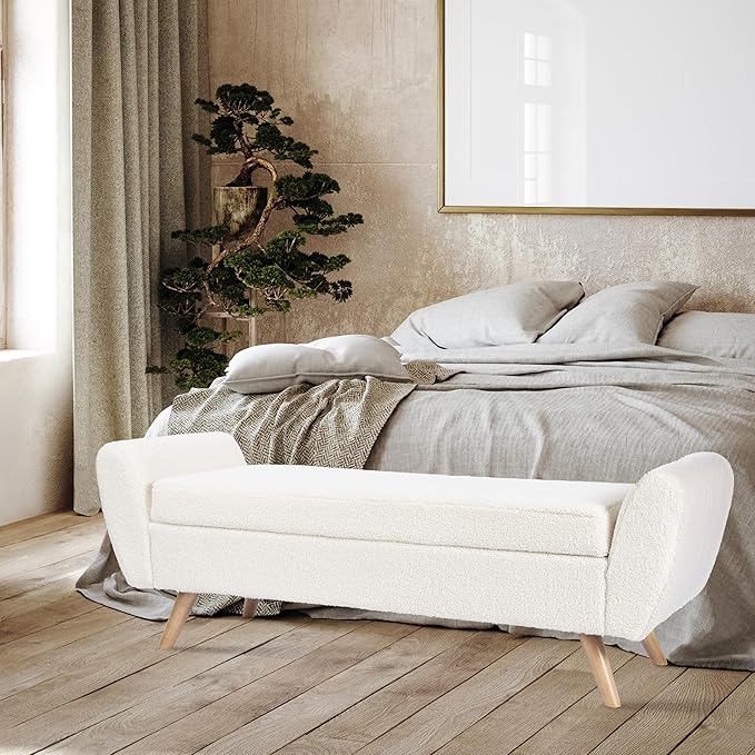 HomePop Modern Storage Bench - Image 2