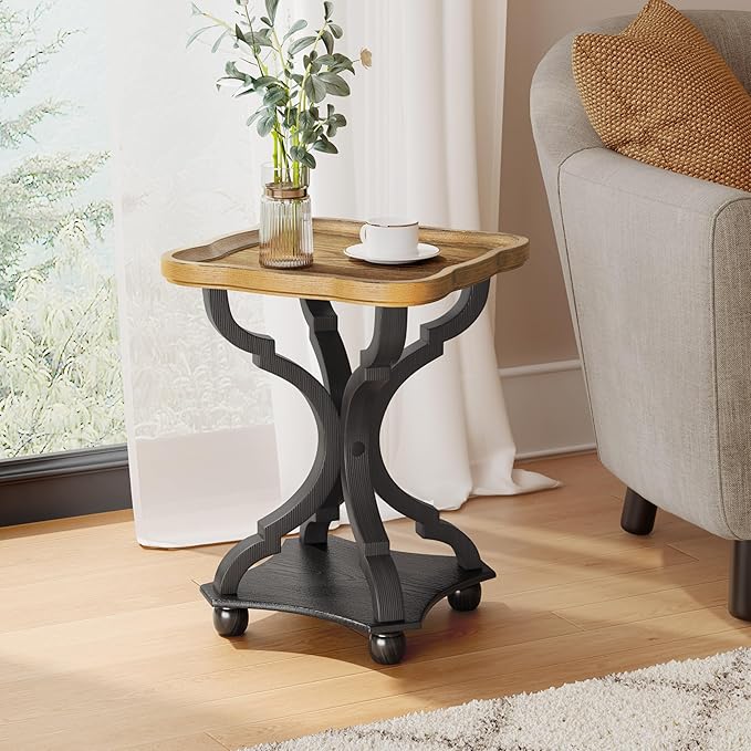 Christopher Knight Home Eudora 25" Small End Table, Hourglass Design Accent by ChristopherKnightHome