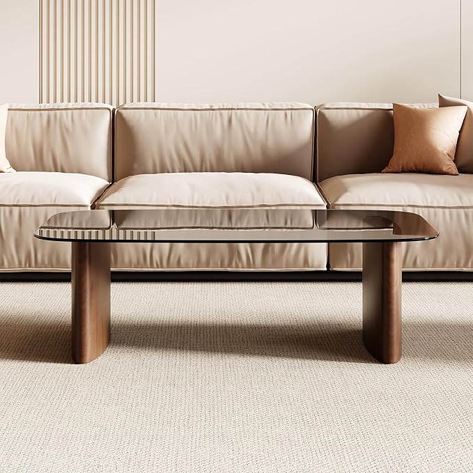 Modern Glass Coffee Table, Coffee Table - Image 7