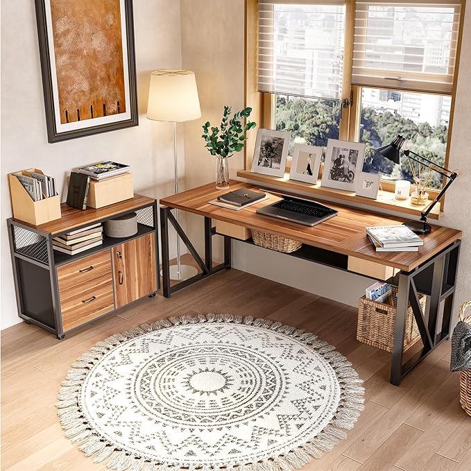 LITTLE TREE 63-Inch Office Desk by LITTLETREE