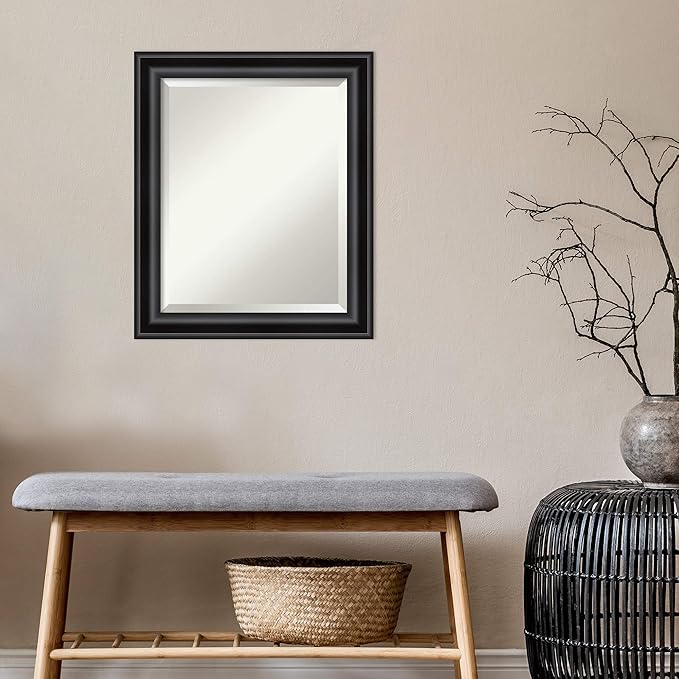 Amanti Art Black Bathroom Mirror - Image 6