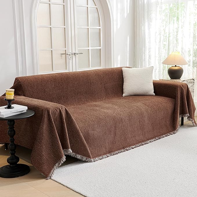 MYSKY HOME Sofa Covers for 2 Cushion Dogs by MYSKYHOME