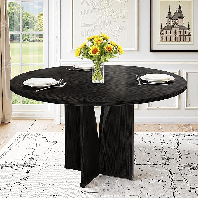 NicBex 39 Inch Round Dining Table by NicBex