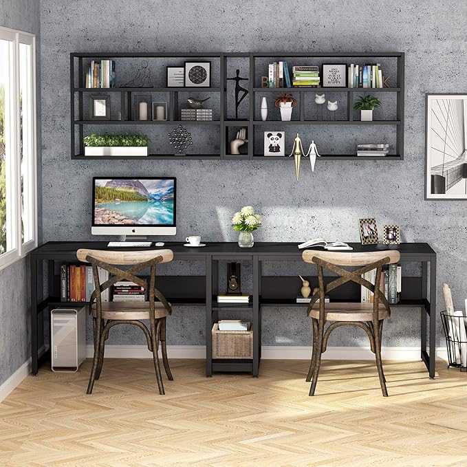 Tribesigns Two Person Desk - Image 5
