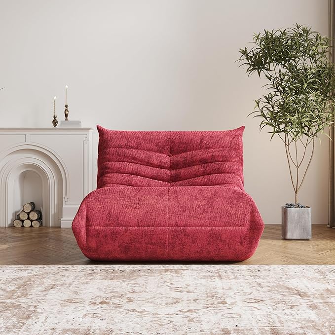 Bean Bag Chair, Fireside Chair Bean Bag Sofa Large Bean Bag Chair - Image 4