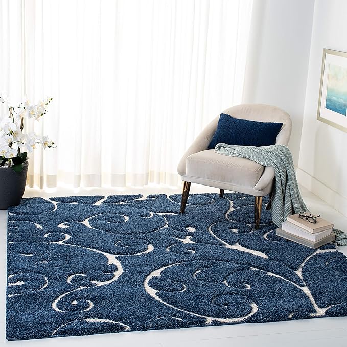 SAFAVIEH Florida Shag Collection Area Rug by SAFAVIEH