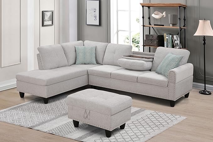 Halibur Sectional Sofa or Couch by DevionFurniture