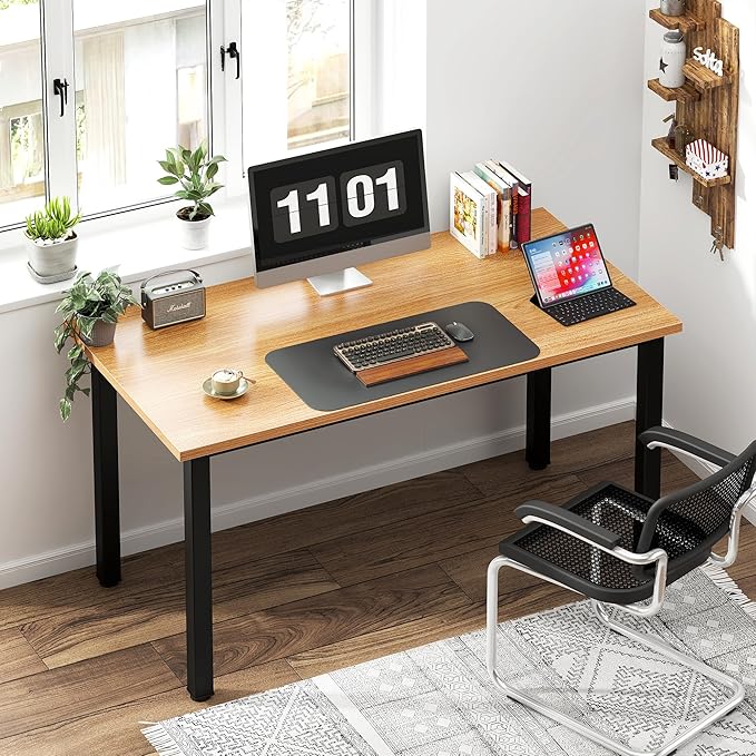 Need Computer Desk, 47 inch Home Office Desk, Modern Simple Style Home Office - Image 2