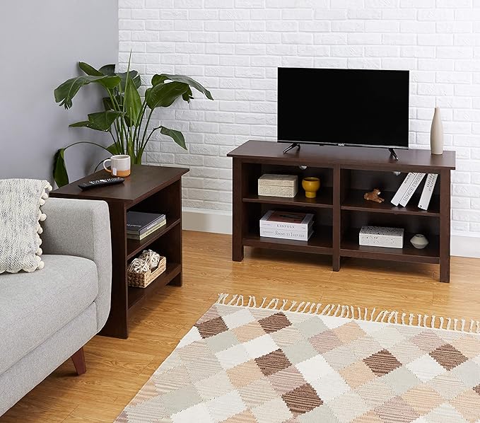 ROCKPOINT 70inch TV Stand Storage Media Console Entertainment Center - Image 6