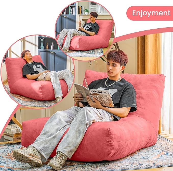 Bean Bag Chair Lazy Bean Bag Sofa, Floor Beanbag Chairs - Image 3