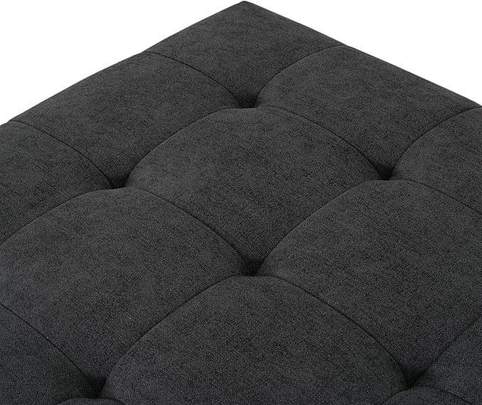 Christopher Knight Home Kinsley Square Ottoman Footstool, Ottoman Chair - Image 9