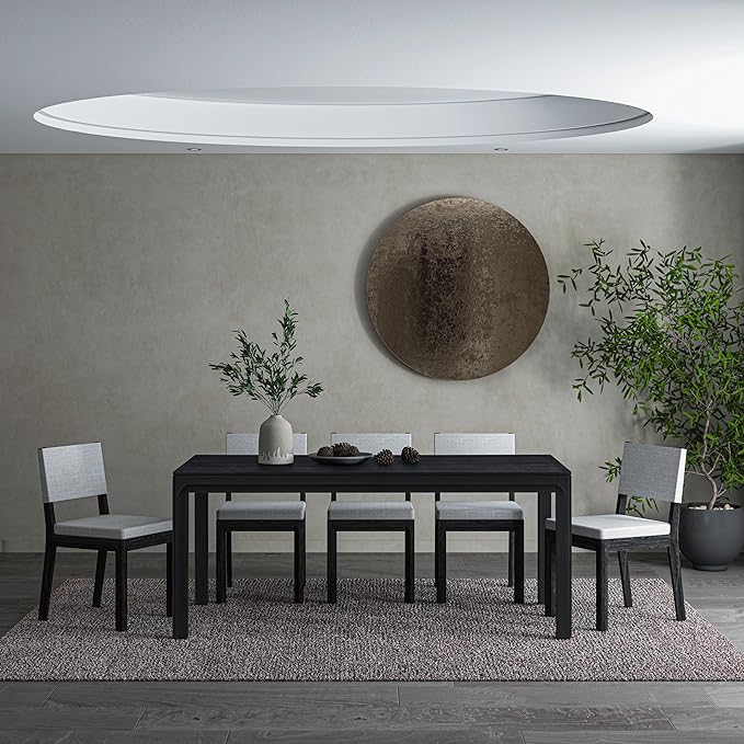 NTC Flow 71 Inch Modern Design, Rectangular Dinner Table by NTC