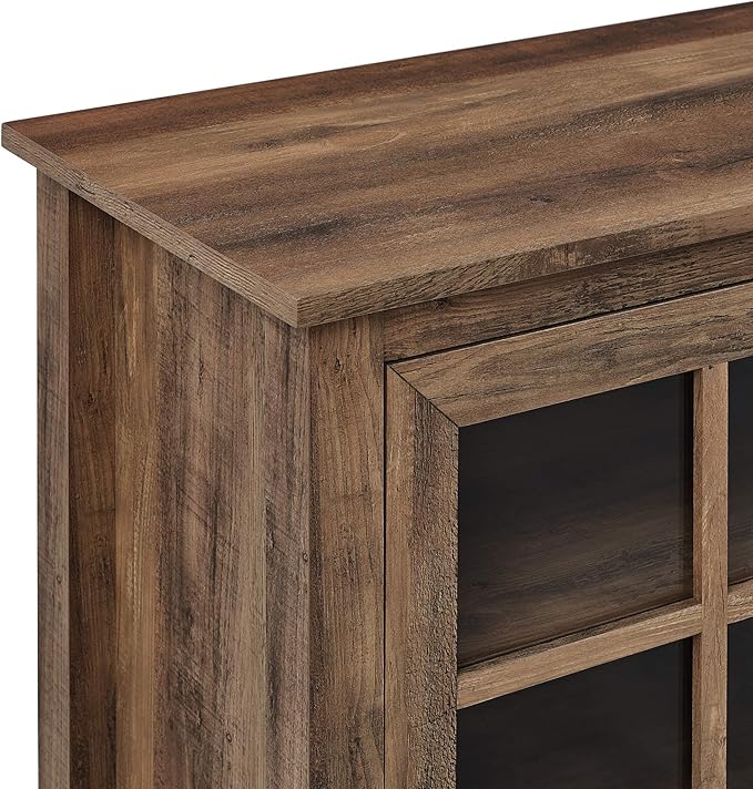 Walker Edison Portsmouth Classic 2 Glass Door TV Stand - Image 7
