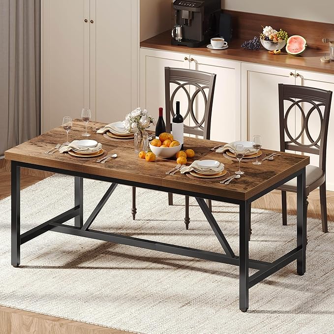 DWVO 70.8" Large Dining Room Table by DWVO