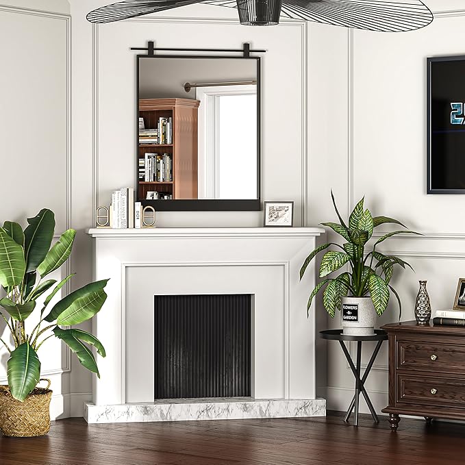 20x28 Inch Rectangle Bathroom Vanity Mirror - Image 6
