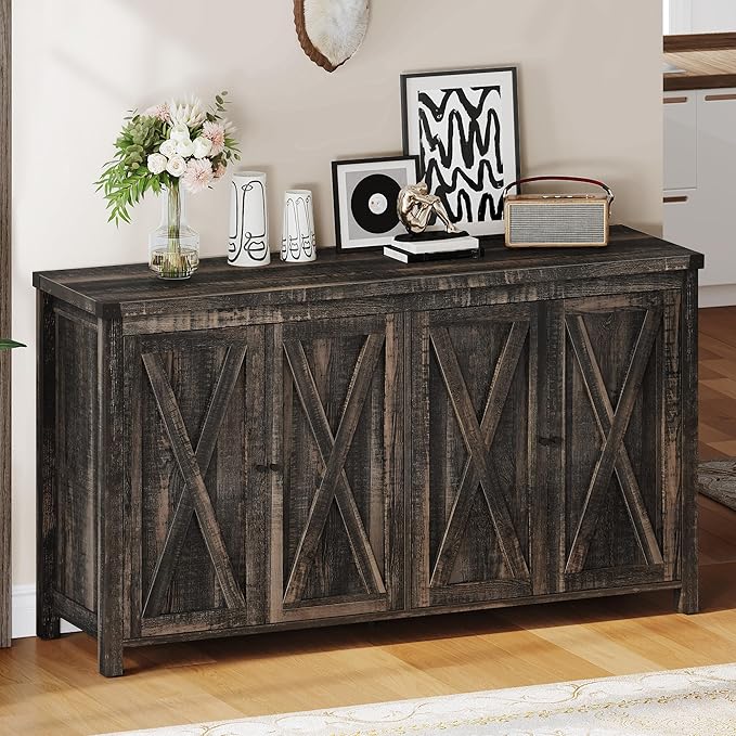YITAHOME Farmhouse Sideboard Buffet Cabinet - Image 8