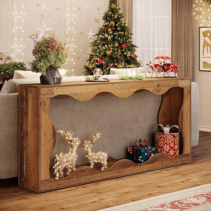 Tribesigns 63 Inches Farmhouse Console Table - Image 7