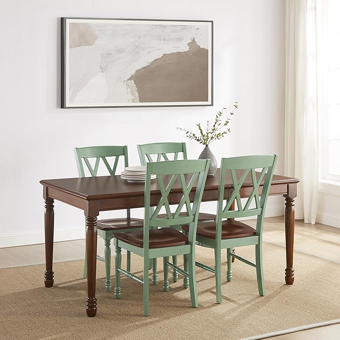 Crosley Furniture Shelby 5-Piece Traditional Dining Table Set - Image 5