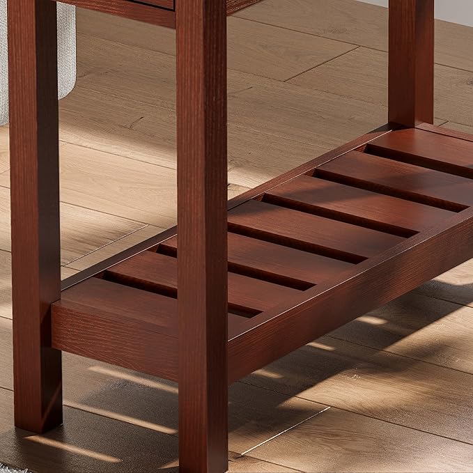 ChooChoo Narrow End Table, Small Side Table - Image 7