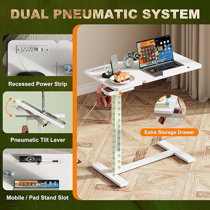 Standing Desk, Medical Overbed Table - Image 6