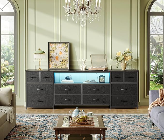 Huuger 70.9 Inch Dresser TV Stand - Image 2