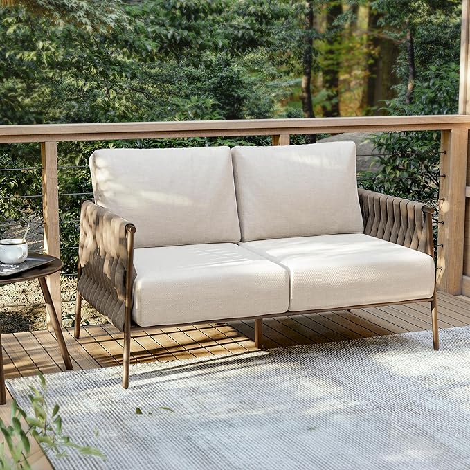 EAST OAK Outdoor Furniture | Life Chatter Loveseat | 2 Seater Sofa by EASTOAK