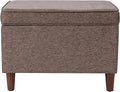 Home Decor | Dinah Collection Modern Storage Ottoman | Ottoman by Spatial+Order