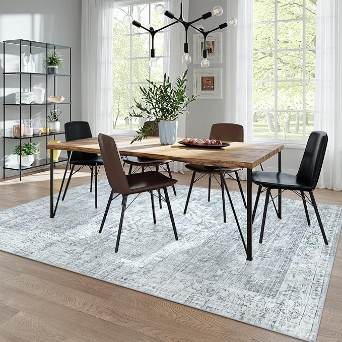 LIVEBOX Washable Area Rug 9x12 Rugs - Image 5