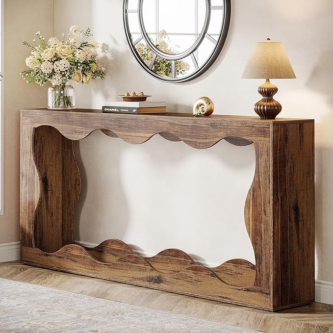 Tribesigns 63 Inches Farmhouse Console Table - Image 6