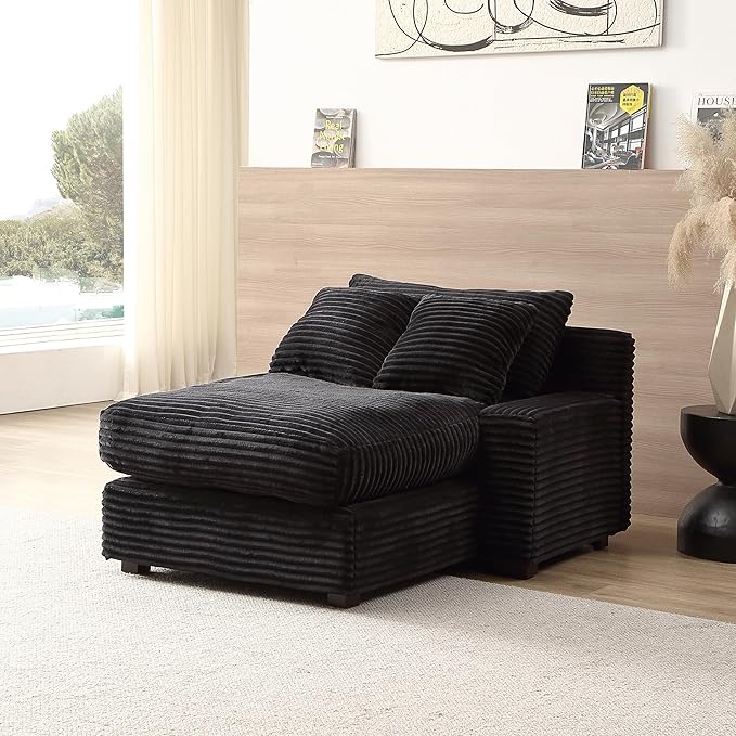 48.8" W Oversized Chaise Daybed Lounge Sleeper Chair Bed - Image 3