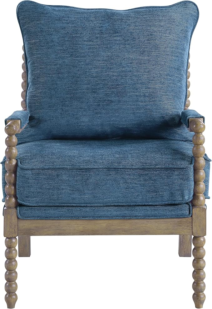 OSP Home Furnishings Fletcher Spindle Accent Chair - Image 6