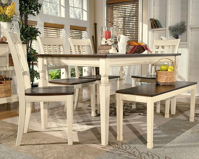 Signature Design by Ashley WhiteOwing Bench, 44.25" W x 16.25" D x4.25 H - Image 16