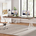 Tribesigns 78.7-Inch Executive Desk, Large Computer Office Desk Workstation by Tribesigns
