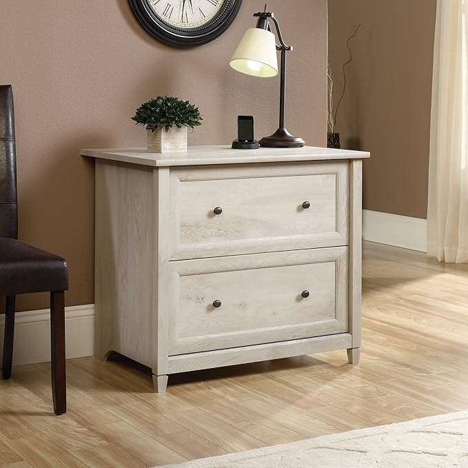 Sauder Edge Water 2 Drawer Lateral Filing Cabinet, Office File Cabinet - Image 2