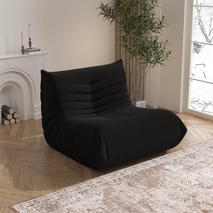 Bean Bag Chair, Memory Foam Bean Bag Sofa Large Bean Bag Chair - Image 3