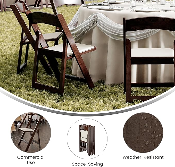 Flash Furniture Hercules Folding Resin– 2 Pack 800LB Weight Capacity Event Chair - Image 5