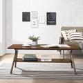 Arona Mid-Century Modern Wood Coffee Table by RoundhillFurniture