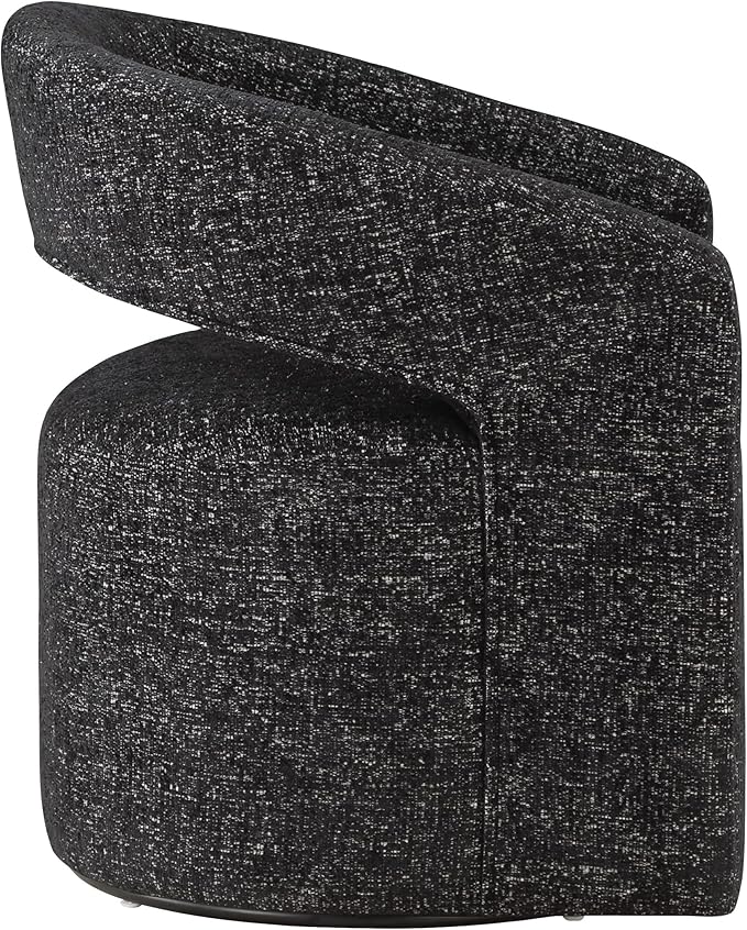OSP Home Furnishings Devin Modern Upholstered Swivel Accent Barrel Chair - Image 5
