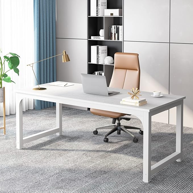 Tribesigns 70.8”Executive Desk, Large Office Computer Desk by Tribesigns