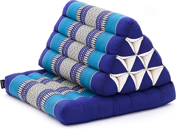 Leewadee 1-Fold Mat with Triangle Cushion – Comfortable TV Pillow, Foldable - Image 9
